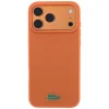 iPhone 18 Pro Max / iPhone 17 Pro Max oranžový kryt Lacoste Petit Pique Lacquer Logo MagSafe thumbnail