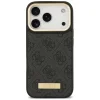 iPhone 18 Pro / iPhone 17 Pro čierny kryt Guess 4G Logo Plate MagSafe thumbnail