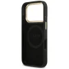 iPhone 18 Pro / iPhone 17 Pro fekete Guess 4G Logo Plate MagSafe tok thumbnail