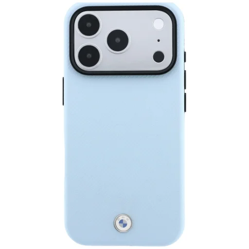 iPhone 18 Pro / 17 Pro modré puzdro BMW Kevlar Ring Stand 360 MagSafe - 3