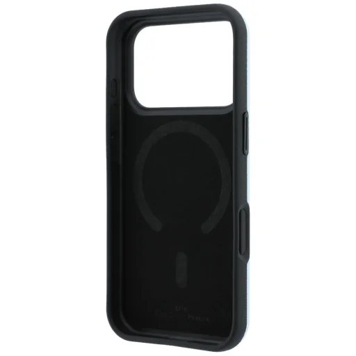 iPhone 18 Pro / 17 Pro modré puzdro BMW Kevlar Ring Stand 360 MagSafe - 7