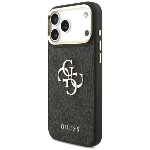iPhone 18 Pro / 17 Pro Guess 4G puzdro s remienkom, čierne - 2