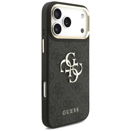 iPhone 18 Pro / 17 Pro Guess 4G puzdro s remienkom, čierne - 4