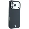 iPhone 18 Pro / 17 Pro BMW M Quadrille Kevlar Metal Logo MagSafe puzdro, antracitovo sivé thumbnail