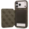 iPhone 18 Pro / 17 Pro hnedé Guess 4G Crossbody puzdro s držiakom na karty a magnetickým zatváraním thumbnail
