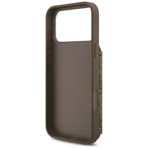 iPhone 18 Pro / 17 Pro hnedé Guess 4G Crossbody puzdro s držiakom na karty a magnetickým zatváraním - 7