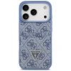 iPhone 18 Pro / 17 Pro modré puzdro Guess 4G Double Card Triangle thumbnail