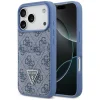  iPhone 18 Pro / 17 Pro kék Guess 4G Double Card Triangle tok thumbnail