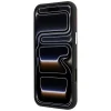  iPhone 18 Pro / iPhone 17 Pro bordó BMW steppelt mintás, fém logós tok és mágneses kártyatartó thumbnail