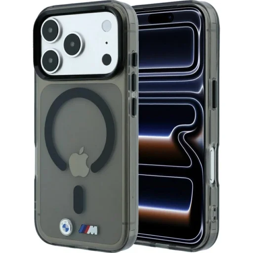 iPhone 18 Pro Max / iPhone 17 Pro Max antracitové BMW M IML MagSafe puzdro - 1