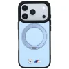 iPhone 18 Pro / iPhone 17 Pro modré BMW Kevlar puzdro s 360° prstencovým stojanom a MagSafe thumbnail