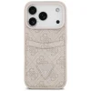  iPhone 18 Pro / iPhone 17 Pro rózsaszín Guess 4G Double Card Triangle tok thumbnail