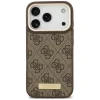  Apple iPhone 18 Pro Max / iPhone 17 Pro Max barna Guess 4G Logo Plate MagSafe tok thumbnail