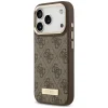  iPhone 18 Pro / 17 Pro tok – barna Guess 4G Logo Plate MagSafe thumbnail