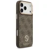  iPhone 18 Pro Max / iPhone 17 Pro Max Guess 4G Strass Logo MagSafe barna tok thumbnail