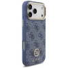  iPhone 18 Pro Max és iPhone 17 Pro Max tok – Guess 4G Strass Logo MagSafe, kék thumbnail