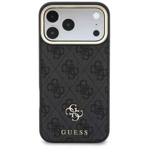  iPhone 18 Pro / 17 Pro Guess 4G MagSafe tok mágneses pénztárcával és hordpánttal, barna - 3