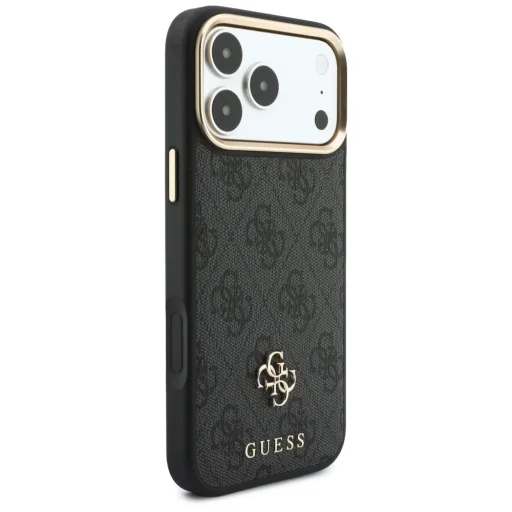  iPhone 18 Pro / 17 Pro Guess 4G MagSafe tok mágneses pénztárcával és hordpánttal, barna - 4