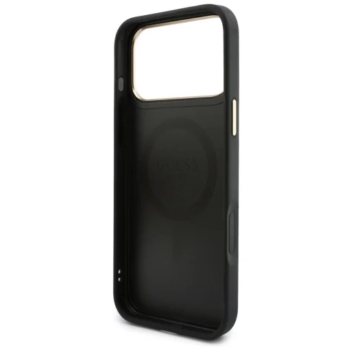  iPhone 18 Pro / 17 Pro Guess 4G MagSafe tok mágneses pénztárcával és hordpánttal, barna - 7