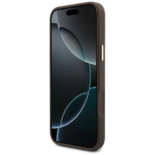  iPhone 18 Pro / 17 Pro Guess 4G MagSafe tok mágneses pénztárcával, barna - 5