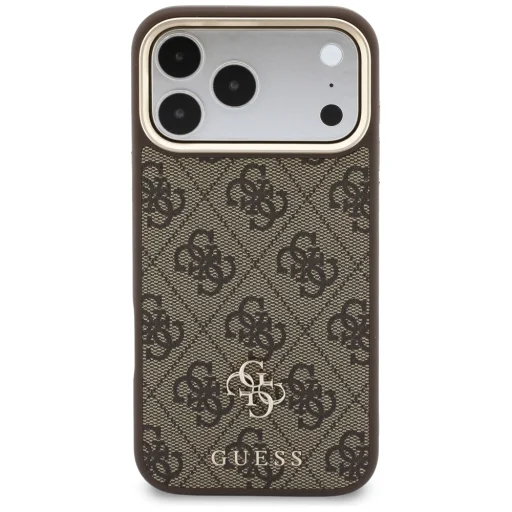  iPhone 18 Pro Max / iPhone 17 Pro Max barna Guess 4G MagSafe tok mágneses pénztárcával - 3