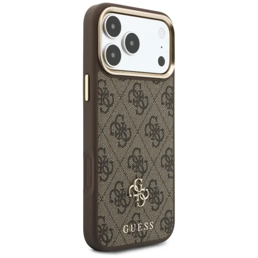 iPhone 18 Pro Max / iPhone 17 Pro Max barna Guess 4G MagSafe tok mágneses pénztárcával - 4