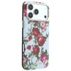  iPhone 18 Pro / iPhone 17 Pro Guess Blossom Roses Print MagSafe kék tok thumbnail