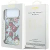  iPhone 18 Pro / iPhone 17 Pro Guess Blossom Roses Print MagSafe kék tok thumbnail