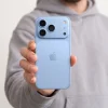  Apple iPhone 18 Pro Max világoskék Tech-Protect Camfull Fit+ kameravédő thumbnail