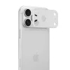  Apple iPhone 18 Pro ezüst Tech-Protect Camalloy Fit+ alumíniumötvözet kameravédő thumbnail