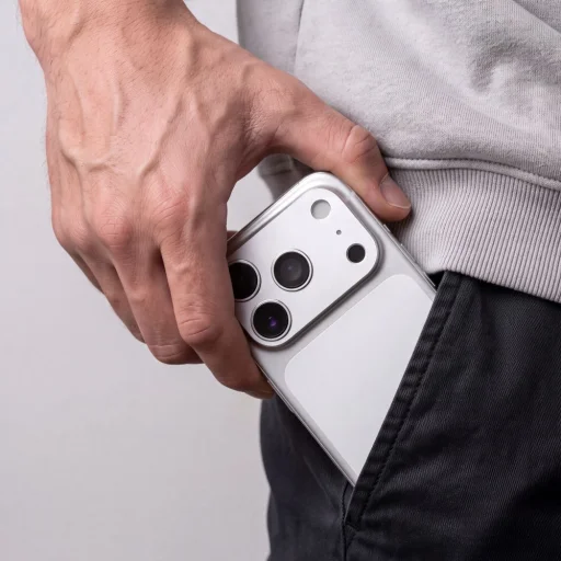  Apple iPhone 18 Pro ezüst Tech-Protect Camalloy Fit+ alumíniumötvözet kameravédő - 7