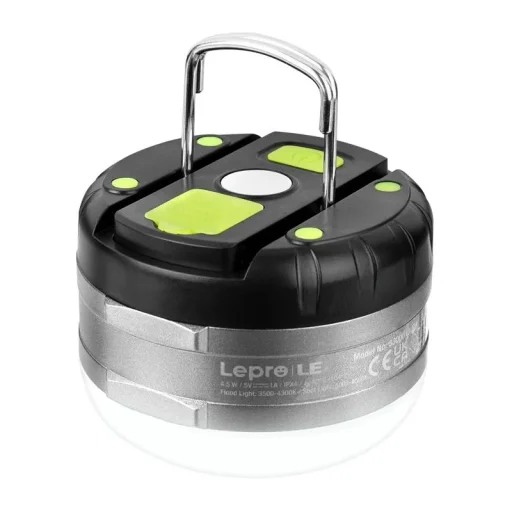 Lepro 3300010 újratölthető kempinglámpa, 410 lm - 1
