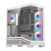 DarkFlash K430 fehér számítógépház 6 ventilátorral thumbnail