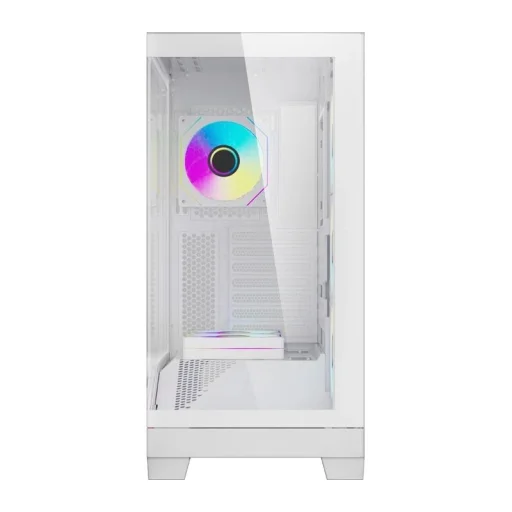 DarkFlash K430 fehér számítógépház 6 ventilátorral - 6