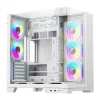 Darkflash TH285 PLUS fehér ATX számítógépház 8 ventilátorral thumbnail