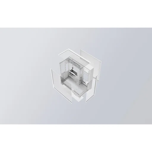 Darkflash TH285 PLUS fehér ATX számítógépház 8 ventilátorral - 17