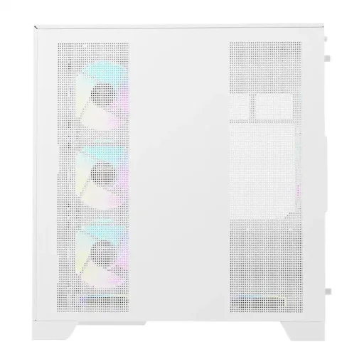 Darkflash TH285 PLUS fehér ATX számítógépház 8 ventilátorral - 4
