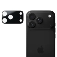  iPhone 18 Pro Max fekete Techsuit teljes kameravédő edzett üvegfólia