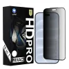  iPhone 18 Pro betekintésgátló üvegfólia – Lito HD Pro Privacy, fekete, 10 darabos kiszerelés thumbnail