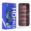 iPhone 18 Pro Max és iPhone 17 Pro Max készülékhez való Lito HD Pro Clear kijelzővédő üvegfólia, fekete, 10 darabos thumbnail