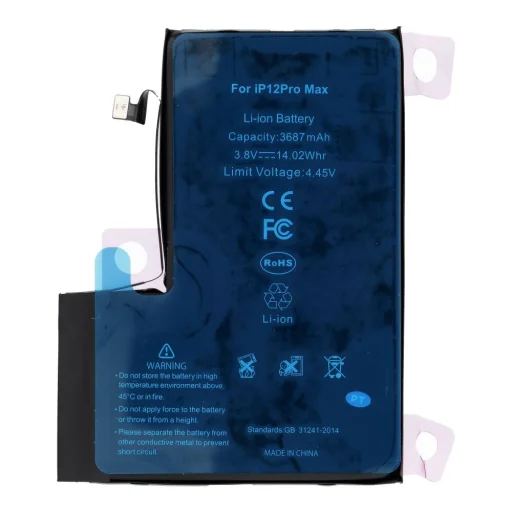 Ncc használt, diagnosztizálható akkumulátor iPhone 12 Pro Max készülékhez, 3687 mAh - 1