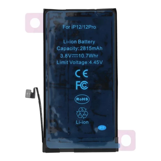 Ncc használt, diagnosztizálható akkumulátor iPhone 12/12 Pro készülékhez, 2815 mAh - 1