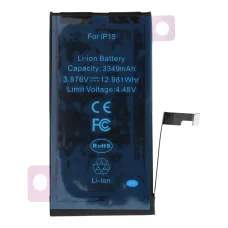 Ncc használt, diagnosztizálható akkumulátor iPhone 15-höz, 3349 mAh