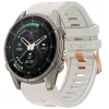  Garmin Fenix 5S / 5S Plus / 6S / 6S Pro / 7S / 8 / 9 / 9 Pro (43 mm) készülékhez való Tech-Protect szilikon TPU óraszíj, ködszürke thumbnail