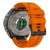 Tech-Protect Silicone óraszíj Garmin Fenix 5 / 6 / 6 Pro / 7 / 8 / 8 Pro / E / 9 / 9 Pro (47 mm) modellekhez, jelzőnarancs thumbnail