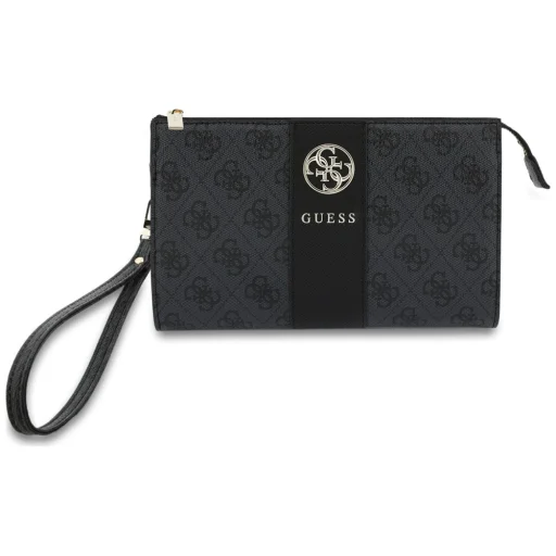 Guess 4G & Classic Logos Stripe fekete telefontáska - 2