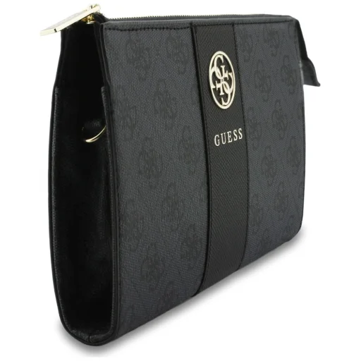 Guess 4G & Classic Logos Stripe fekete telefontáska - 3