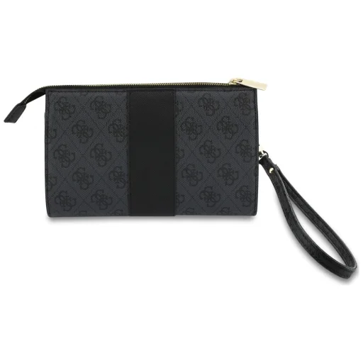 Guess 4G & Classic Logos Stripe fekete telefontáska - 4