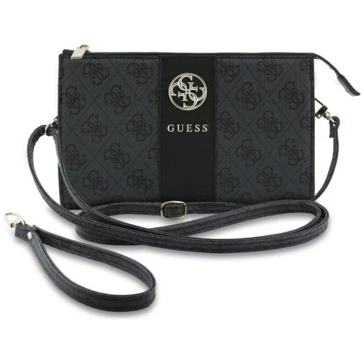 Guess 4G & Classic Logos Stripe fekete telefontáska - 1