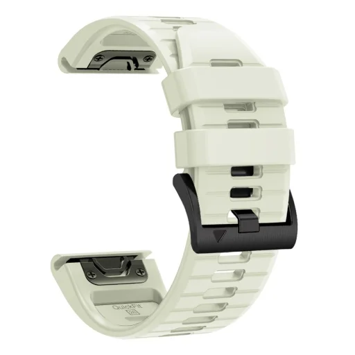 Tech-Protect Silicone óraszíj Garmin Fenix 5 / 6 / 6 Pro / 7 / 8 / 8 Pro / E / 9 / 9 Pro (51 mm) modellekhez, kőszürke - 3